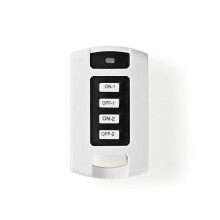 Controle remoto RF | 2 canais | Botões programáveis