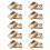 Dessertæsker Papir Elegant Design 20 stk 5