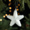White foam Christmas tree pendant with lanyard, 1 piece 4