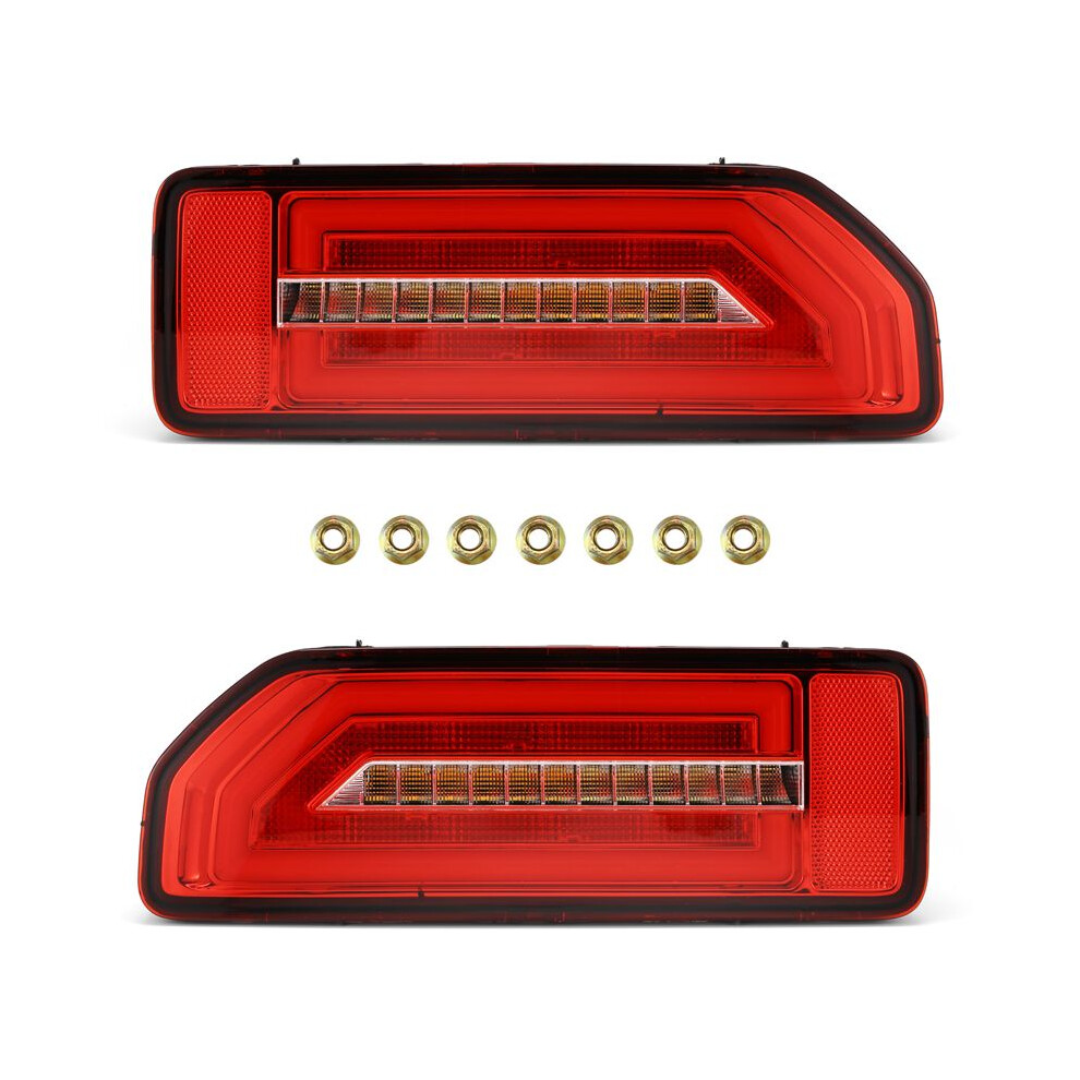 1Pair Led Tail Stop Lamp Rear Parking Brake Turn Signal Reflector Taillight For Jimny 2019-2022 6034227938321
