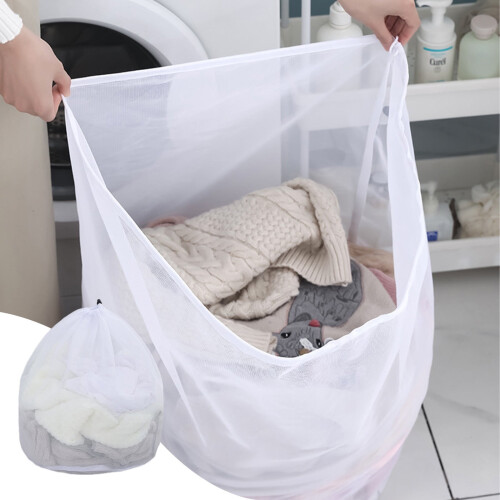 Sac à linge en filet pour machine à laver, grande taille 1