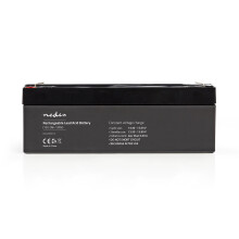 Bateria recarregável de chumbo-ácido | Chumbo-ácido | Recarregável | 12 V | 2.000mAh