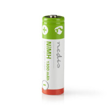 Wiederaufladbare Ni-MH-Batterien AA | 1,2 V DC | 1300 mAh | 4-Blister