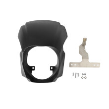 MáScara de Cubierta de Carenado de Faro Delantero Negro Mate para Motocicleta para  Softail Breakout FXBRS 114 FXBR 107 2018-2022