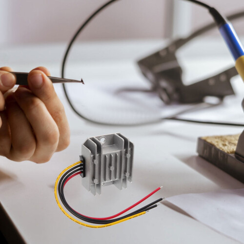 Boost Converter USB töltőadapter 2 portos 2