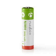 Wiederaufladbare Ni-MH-Batterien AA | 1,2 V DC | 2600 mAh | 4-Blister