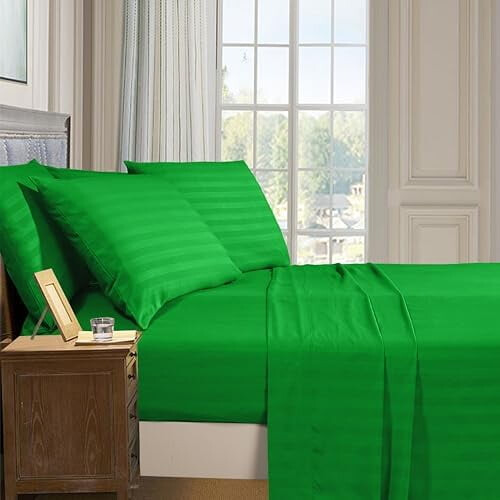 Microfiber Queen Bed Sheet Set 6-Piece Deep Pocket 1