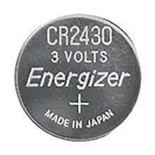 Lithium-Knopfzellenbatterie CR2430 | 3 V DC | 320 mAh | 2-Blister | Silber