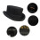 EASTIN Καπέλο με Γείσο και Γείσο, Μάλλινο Καπέλο Fedora με Επίπεδη Κορυφή 2