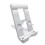 Desktop Tablet Computer Stand Multi-Stage Foldable Portable Desktop Student Learning Machine Stand for  (White) 1