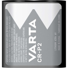Lithium-Batterie CR-P2 | 6 V DC | 1450 mAh | 1-Blister | Grau / Silber
