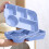 Divided Plates Tray Blue 12.79x8.66x1.57 Inch 4