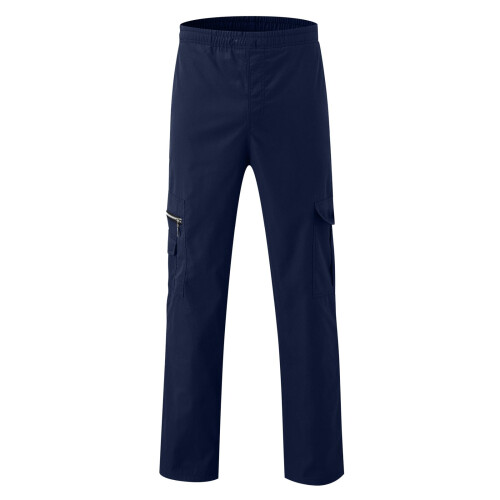 Cargo Pants For Men Cargo Pant Solid Navy M 2