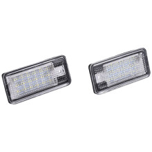 Car LED License Number Plate Light Lamp White for - A3 S3 8P A4 B6 B7 A5 A6 4F Q7 A8 S8 C6