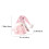 Pink Swedish Gnome Plush Elves with Sequin Hats 2-Pack 2