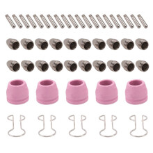 AG60 SG-55 WSD-60 Plasma Cutter Torch Tip Buses Consommables Kit Plasma Cutter Accessoires 50PK