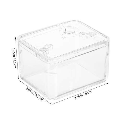 Optræks-spilledåsesæt Transparente DIY-dele 4 stk. 1