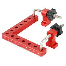 1 CONFEZIONE Quadrati di Posizionamento un 90 Gradi Bloccaggio Ad Angolo Retto 5,5X5,5 Pollici Falegnameria per La Lavorazione del Legno Strumento di
