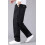Men's Casual Pants Comfortable Formal Pants Black 3