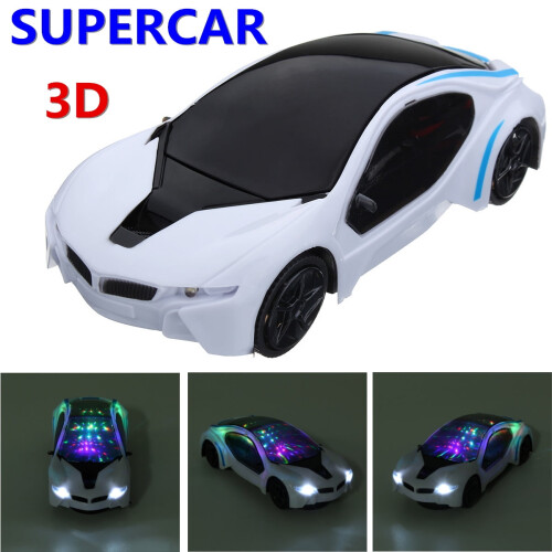 3D LED φως που αναβοσβήνει με μουσική και ήχο παιχνίδι αυτοκίνητο για αγόρια, 2