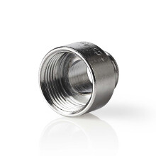 Schlauchkupplung | 3/4'' | 1/2'' | Metall | Silber