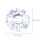50 τεμάχια κουμπιά για πουκάμισα, πουλόβερ, χρωματιστή ταπετσαρία, διαφανές 3