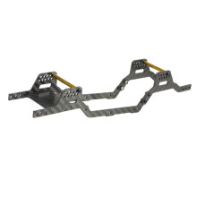 LCG Kit Telaio in Fibra di Carbonio Telaio Binario Trave per TRX4M 1/18 RC Crawler Car Upgrade Parts Accessori