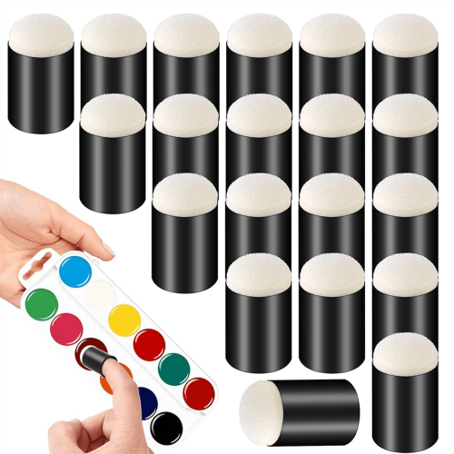 Finger Sponge Daubers Craft Set 20 Pieces 2