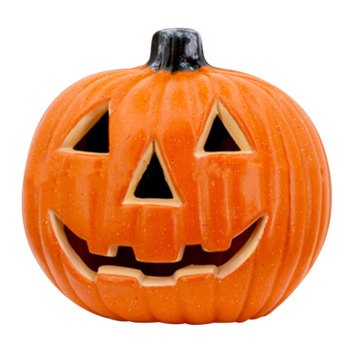 Halloween-Kürbislaterne mit Hohlmuster - 1 Stück 1