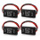 GS-100A Brake Light Flasher Module,  12-24V 2A 24W High Brake Controller Tail Lamp Safety Prompt Controller 4Pcs 1
