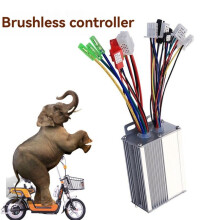 Contrôleur de Fauteuil Roulant Sans Balais 36 V 48 V 350 W pour Scooters Électriques/Vélos Pliables. Contrôleur de Moteur Sans Balais.