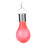 Solcellelamper Udendørs Have Langtidsholdbar LED-pære Pink 5