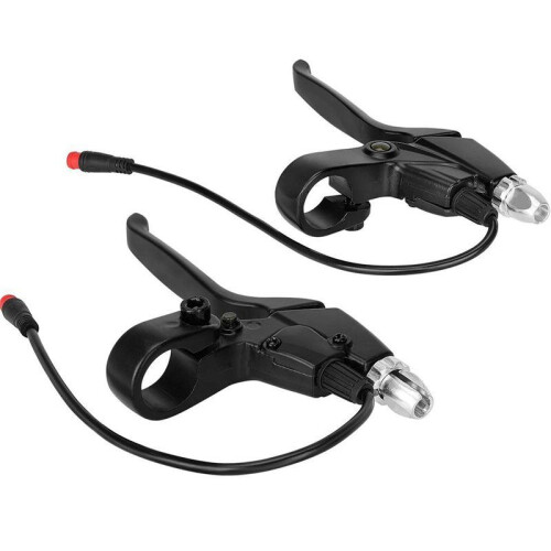 Para  M4 M4 PRO 10 Polegadas Scooter Elétrica Conjunto de Alavancas de Freio Esquerda Direita Universal Alavancas de Freio de Embreagem Perch 1