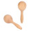 Maracas percussion instrument clear sound glossy 2 pcs 4