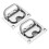 Flush Pull Handle Silver Stainless Steel 2 pcs 3