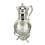 Glas-Kaffeekannen-Set Silber 35,516,514,5 cm 1