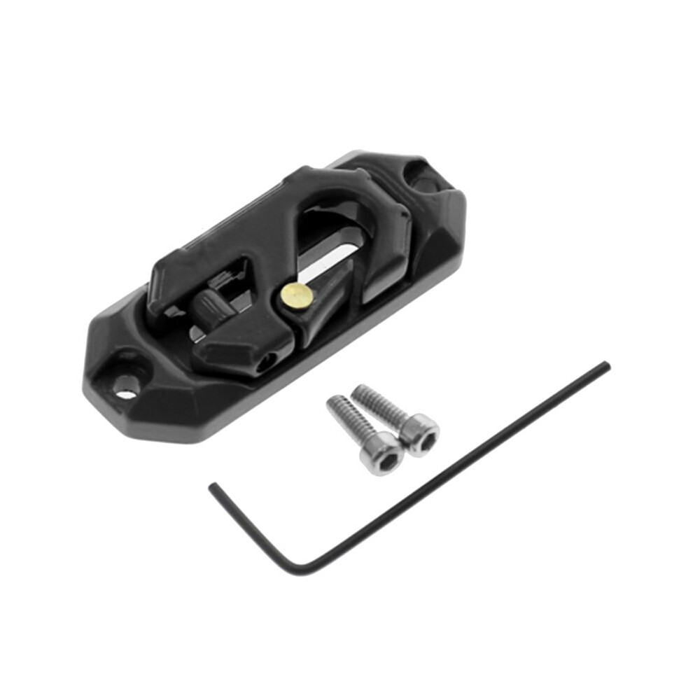 Winch Control Mount Plate Metal Winch Hook Recovery Tool Suitable For Rc Crawler Car Axail Scx10 Trx4, Black 4711256736747