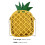 Ananas-Schultertasche für Damen (1 Stück) 2