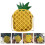 Ananas-Schultertasche für Damen (1 Stück) 3