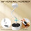 Λάμπα νυχιών UV Gooseneck 36W επαναφορτιζόμενη LED με 4 χρονοδιακόπτες 8