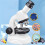 Children'S Educational Optical Microscope Calibrated to 1200x Magnification Lab Science Microscope Children'S Toy 4