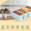 Rectangular Ice  Mold Set with Lid Stackable Freezer Trays for Bottles Beverages Long Cubes Mould Kitchen Items 7
