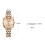 DESIGNICE Γυναικεία Ρολόγια Quartz με Αλυσίδα Καρπού, Τετράγωνο Ρολόι, Εύκολη Ανάγνωση, 2