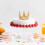 Couronne de mariée décorative FRCOLOR dorée (1 pièce) 4