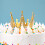 Couronne de mariée décorative FRCOLOR dorée (1 pièce) 5