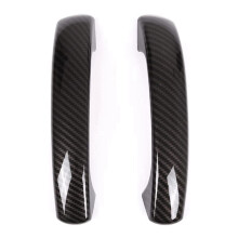 Para 451 Fortwo 2009-2015 Fibra de Carbono Carro Exterior MaçAneta Tampa GuarniçãO DecoraçãO Adesivo AcessóRios
