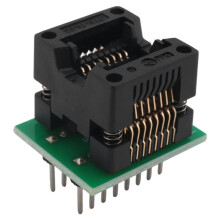 SOP16 NAAR DIP16 IC Programmeur Adapter Socket 150Mil Chip Programmeur SOP16-1.27 Adapter Socket Naar DIP16 Ots16-1.27-03
