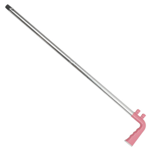 Manche de balai de rechange en acier inoxydable 78 cm 2