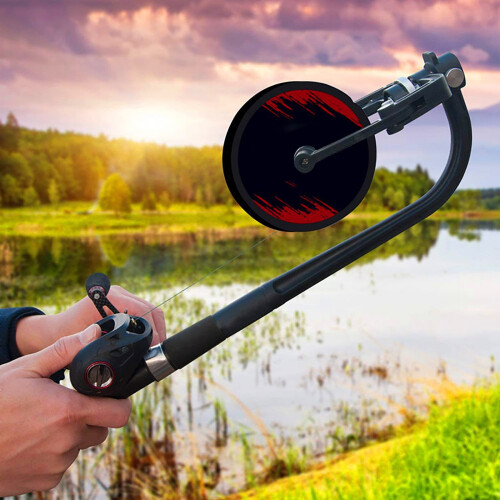 Fishing Line Spooler Machine, Spinning Reel Spool Spooling Station System, Automatic Spools Holder, 17.5 in 1