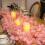 Slinger met kersenbloesemmotief, warm wit, 20/40 LED's 4